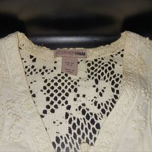 Bolero Vest with Embroidery Detail